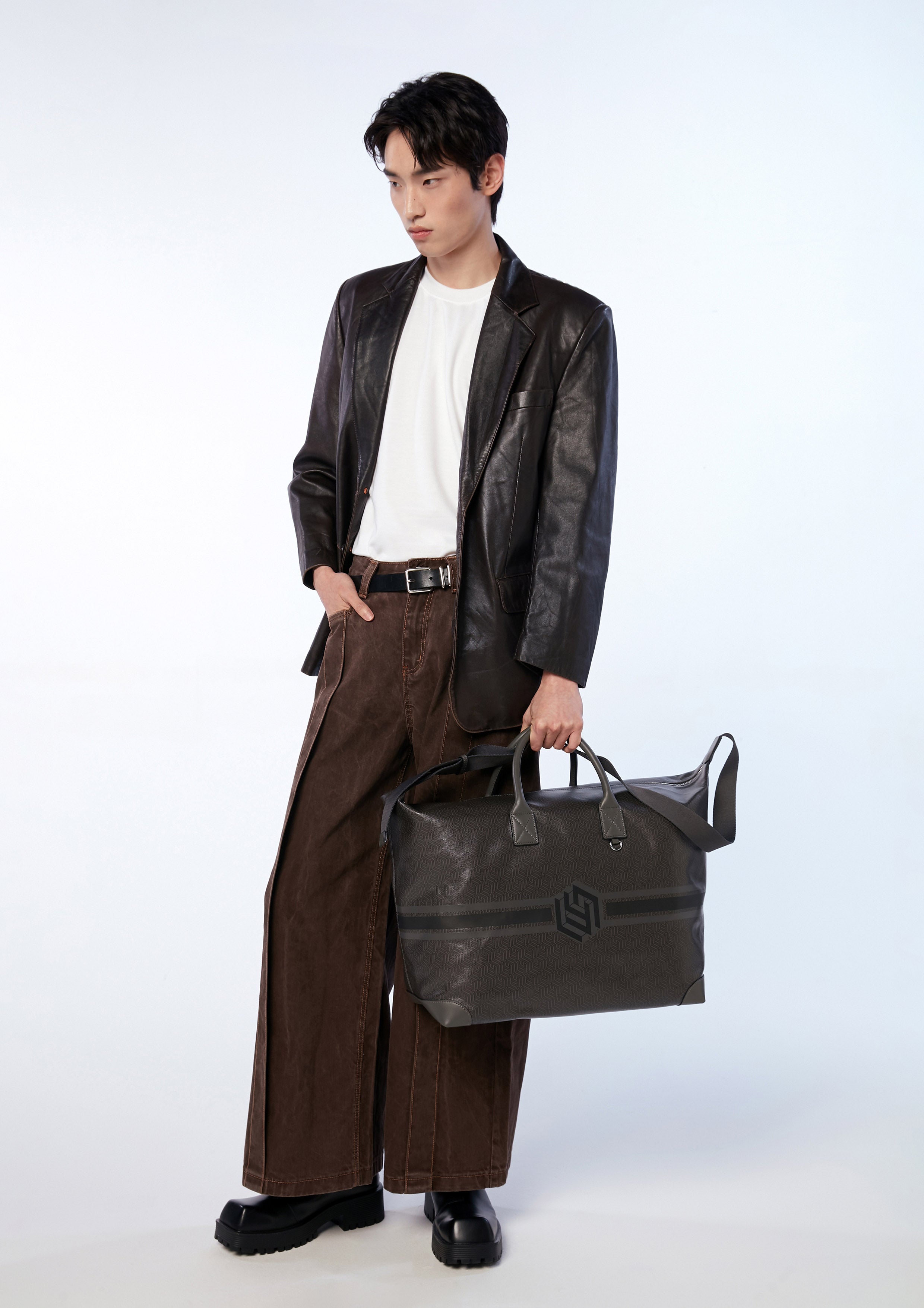 Benedict Earrings Dark Grey