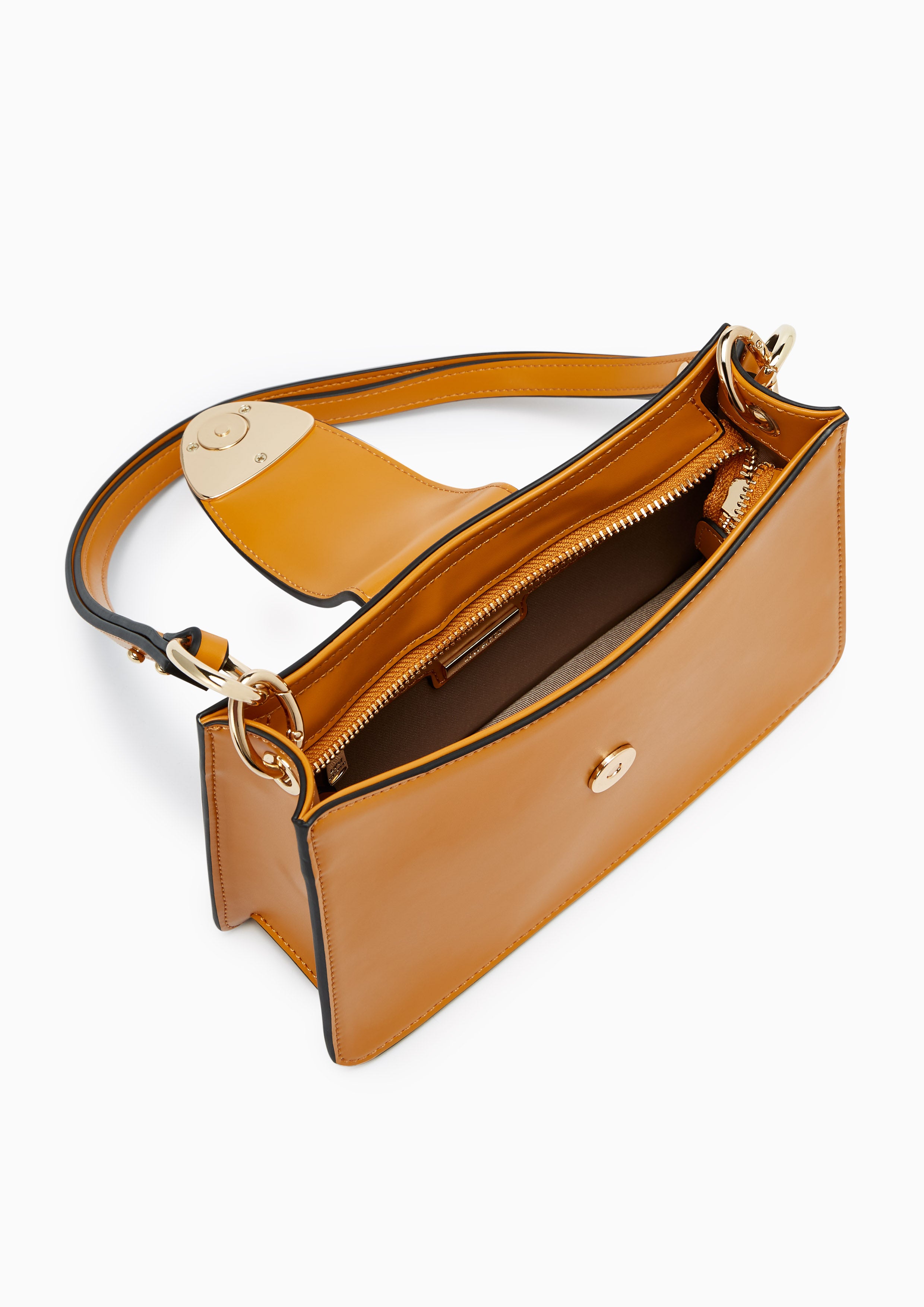 Matric S Shoulder Bag Dark Yellow