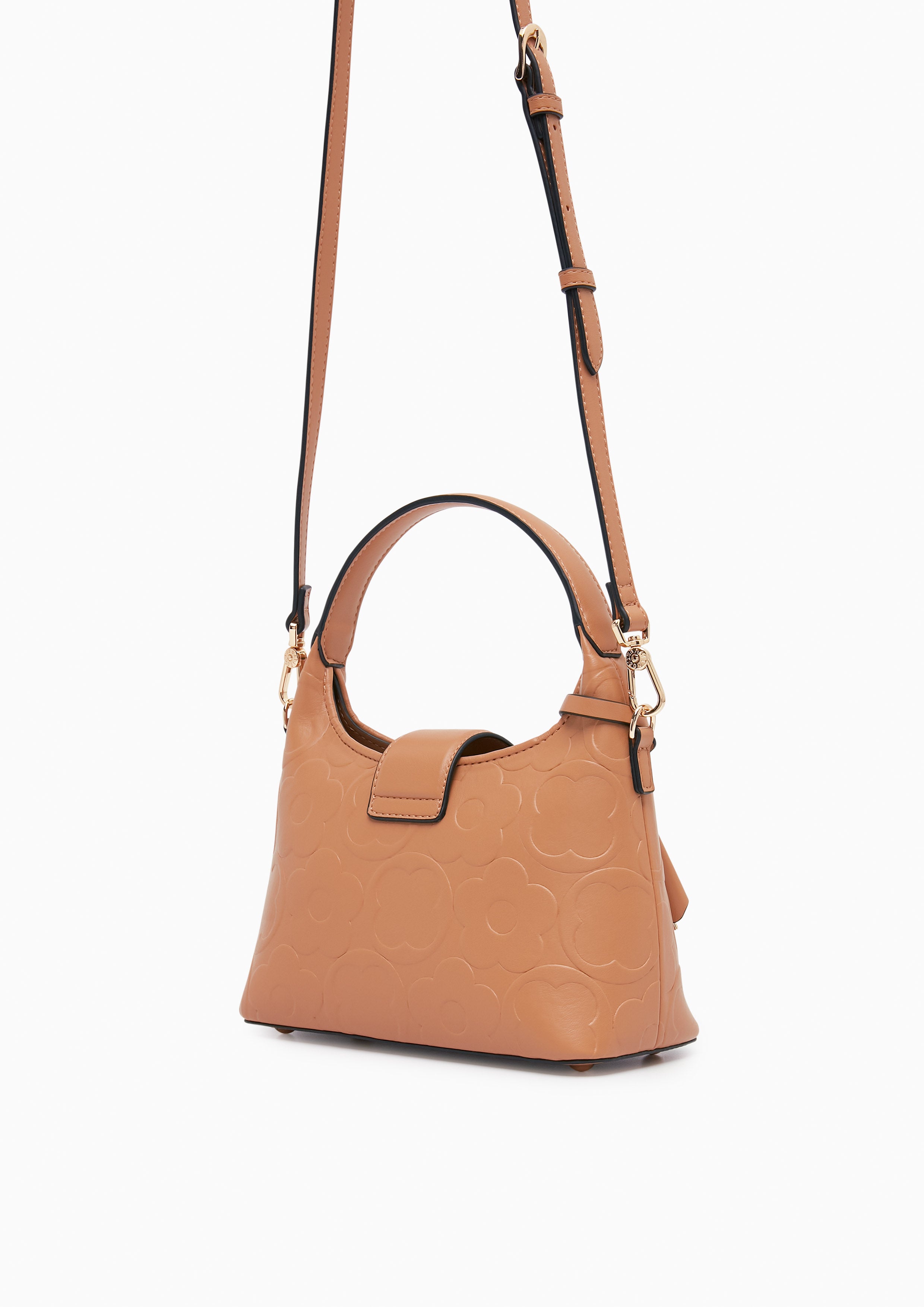 Lucinda Top Handle Bag Brown