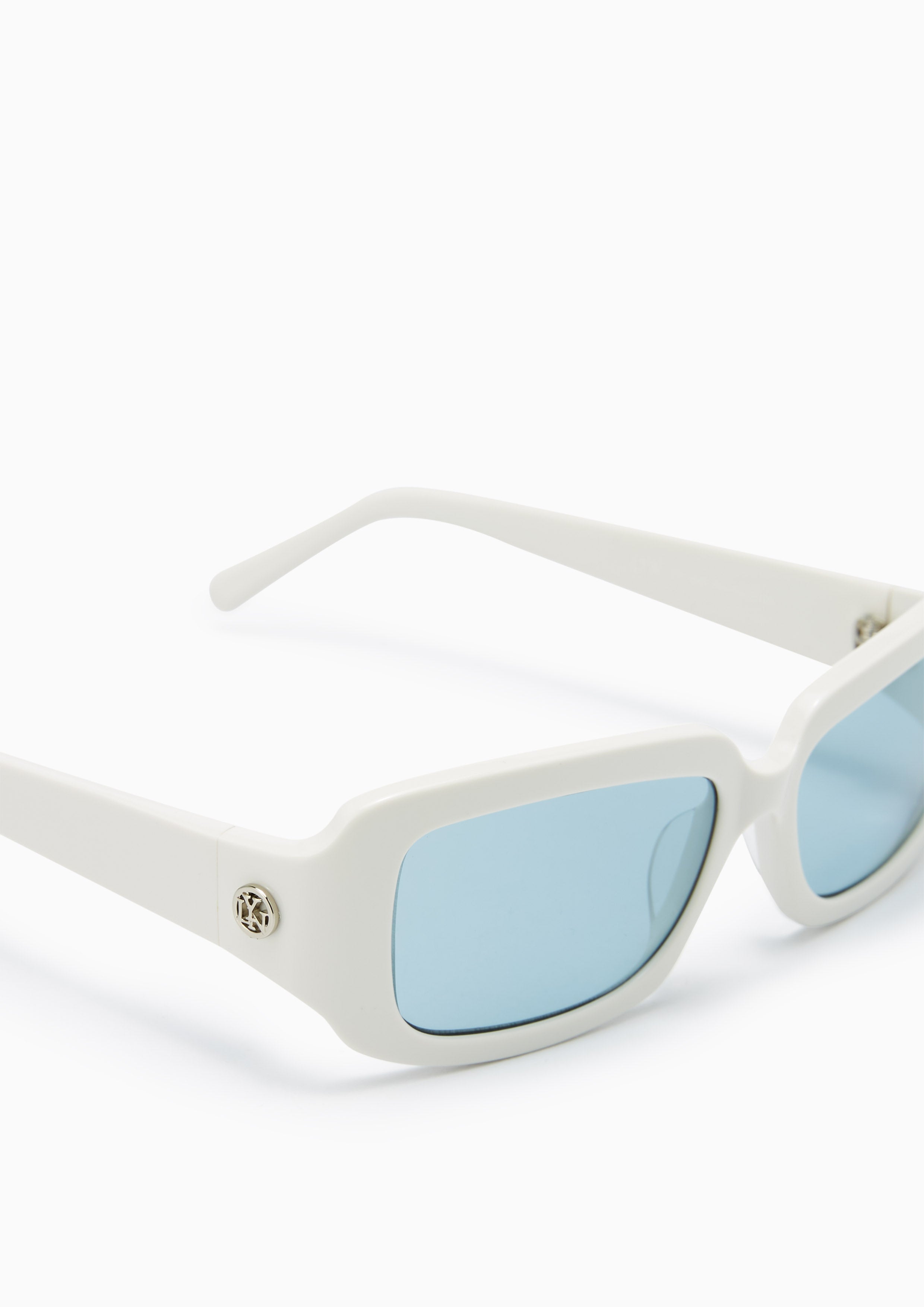 Elle Sunglasses White