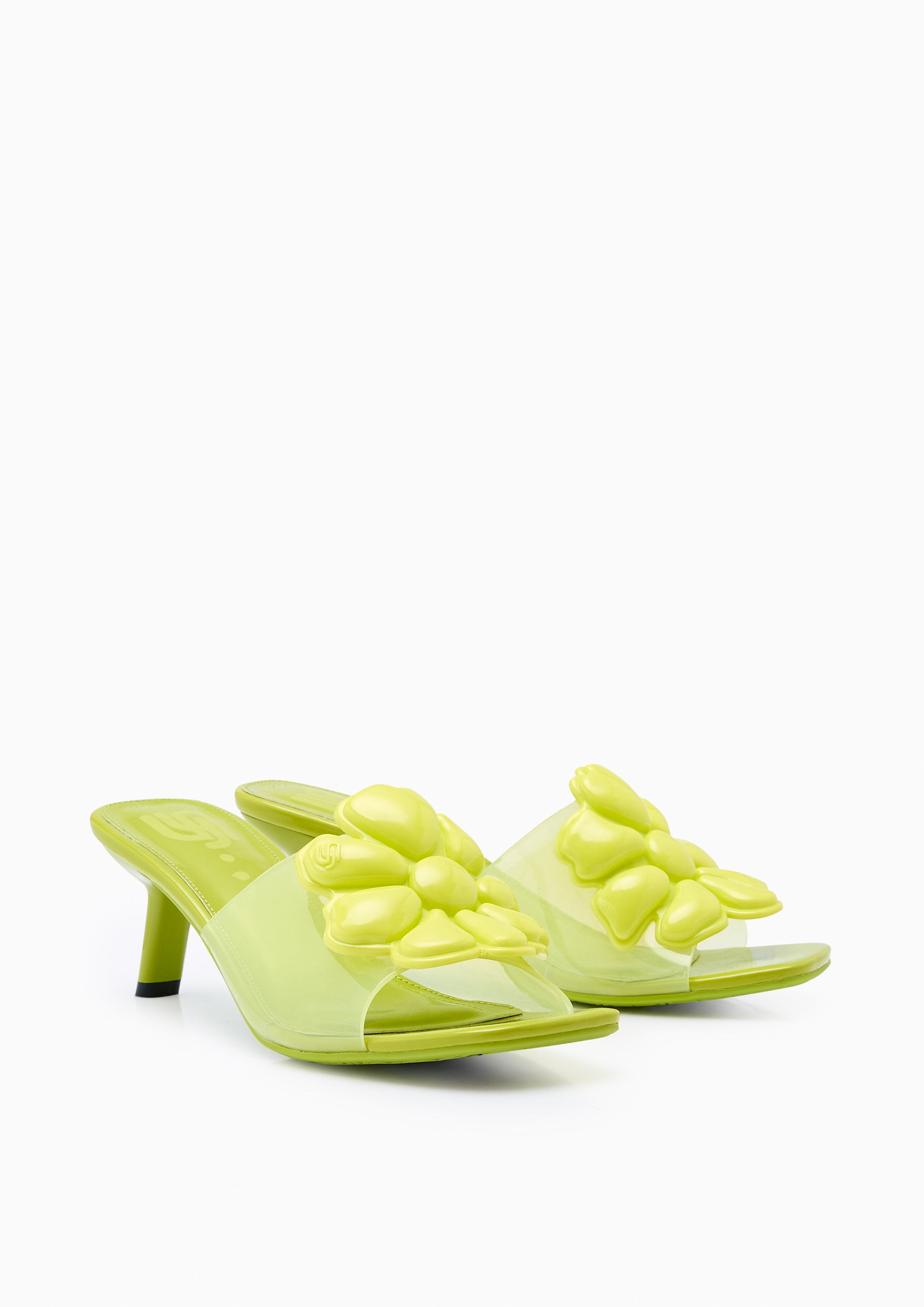 Jasmine Jelly Heels Green