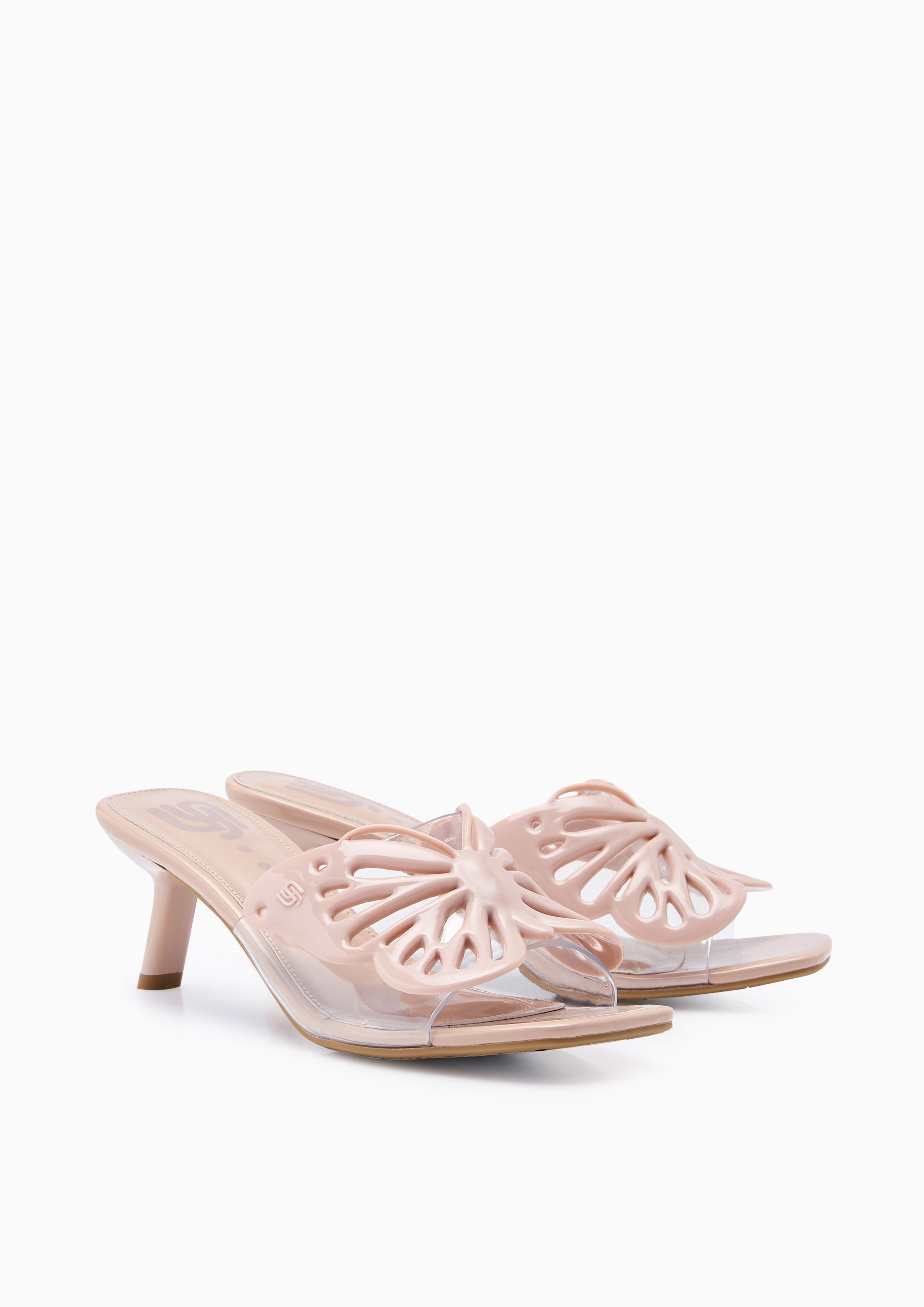 Juno Jelly Heels Beige