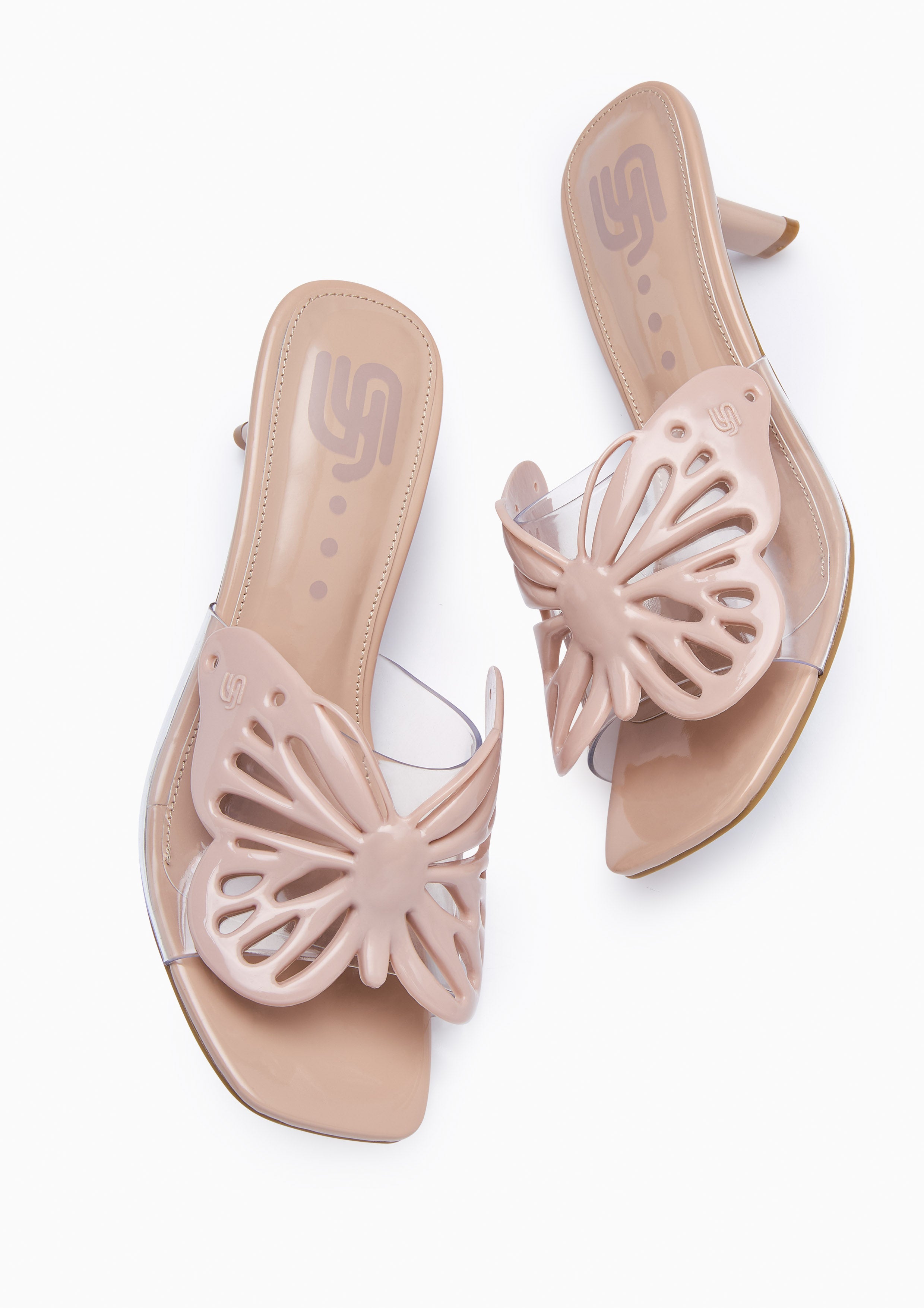 Juno Jelly Heels Beige