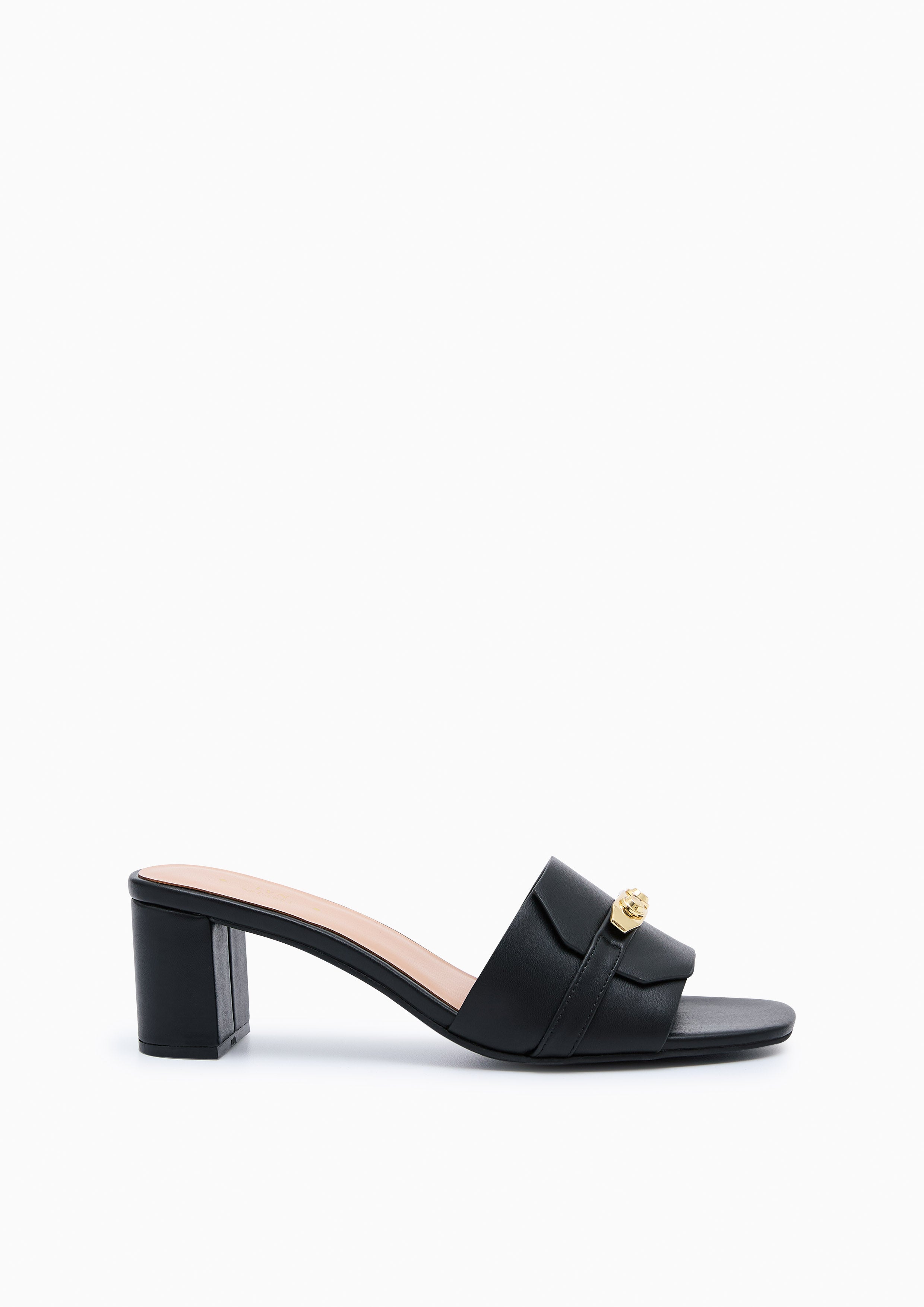 รองเท้าส้นกลางแบบสวม Master Mid