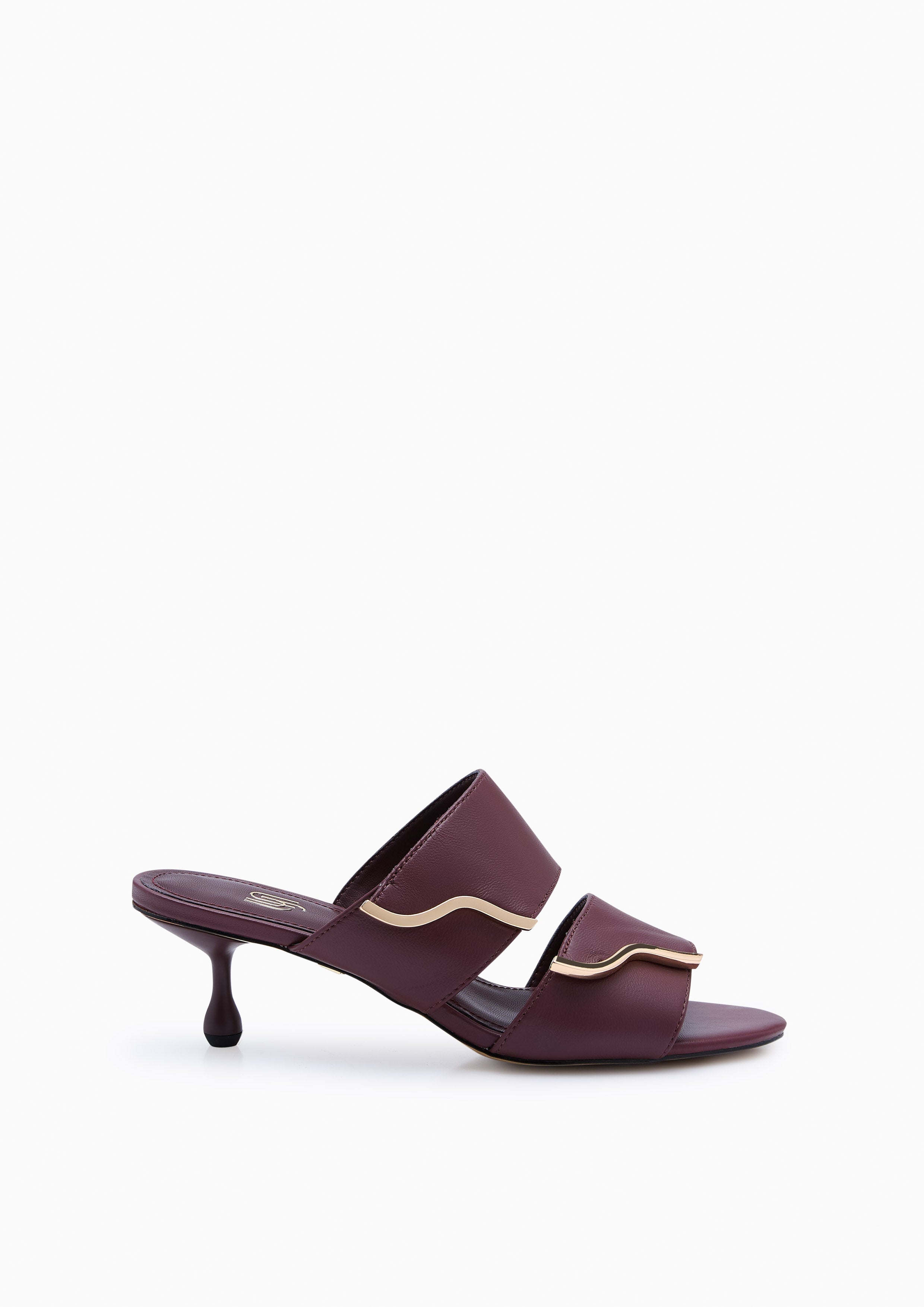 Mamy Infinite Heeled Sandals Dark Red