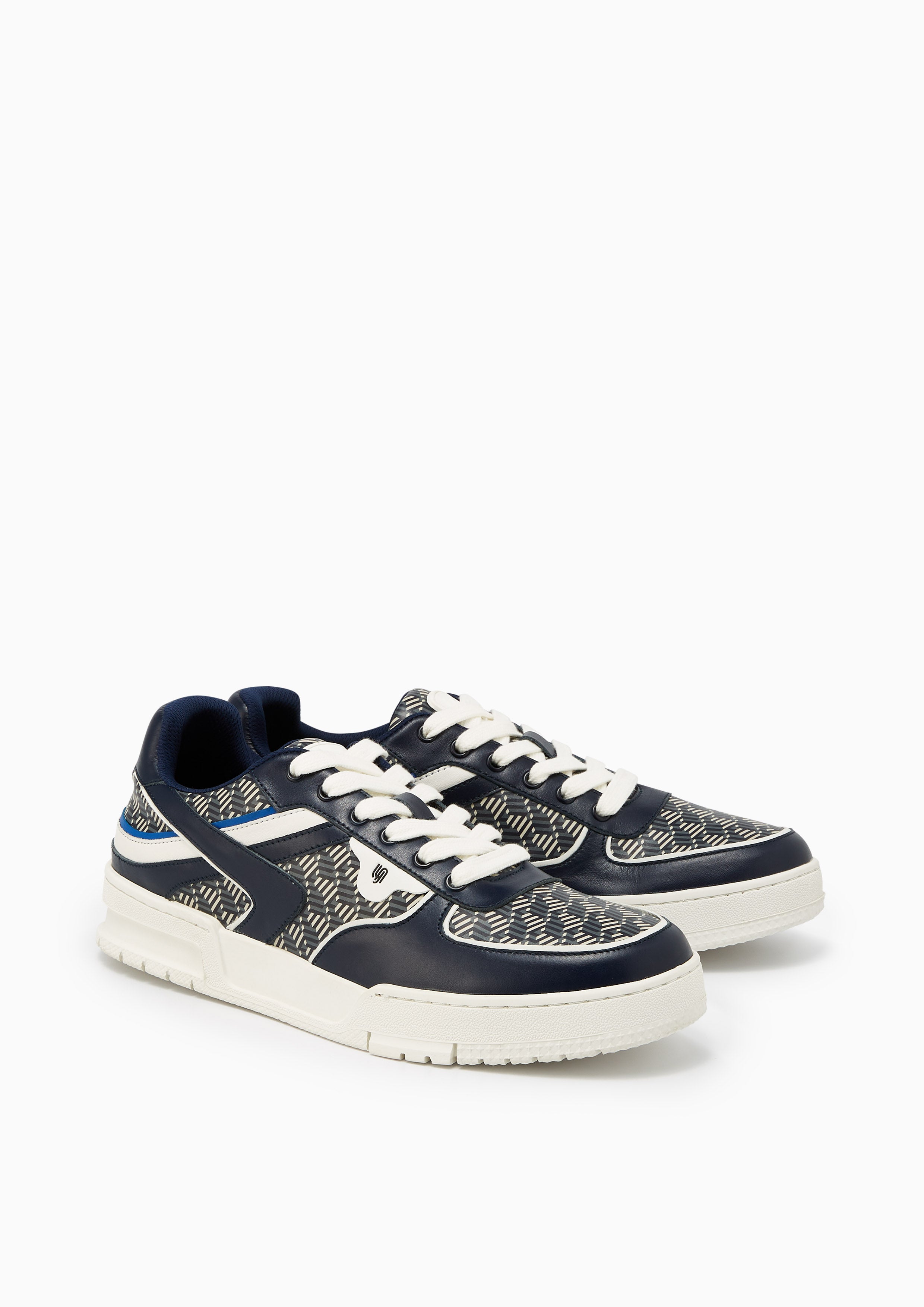 Velux Infinite Print Sneakers Blue