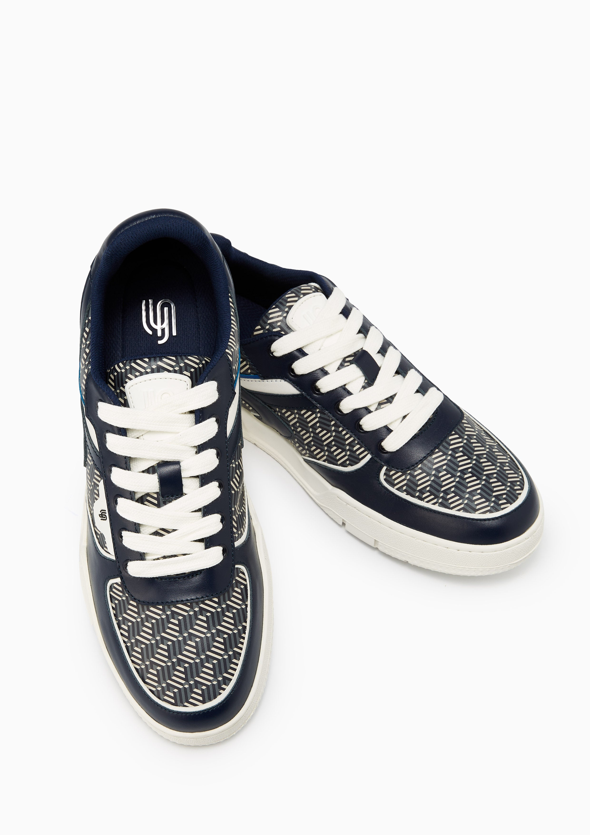 Velux Infinite Print Sneakers Blue