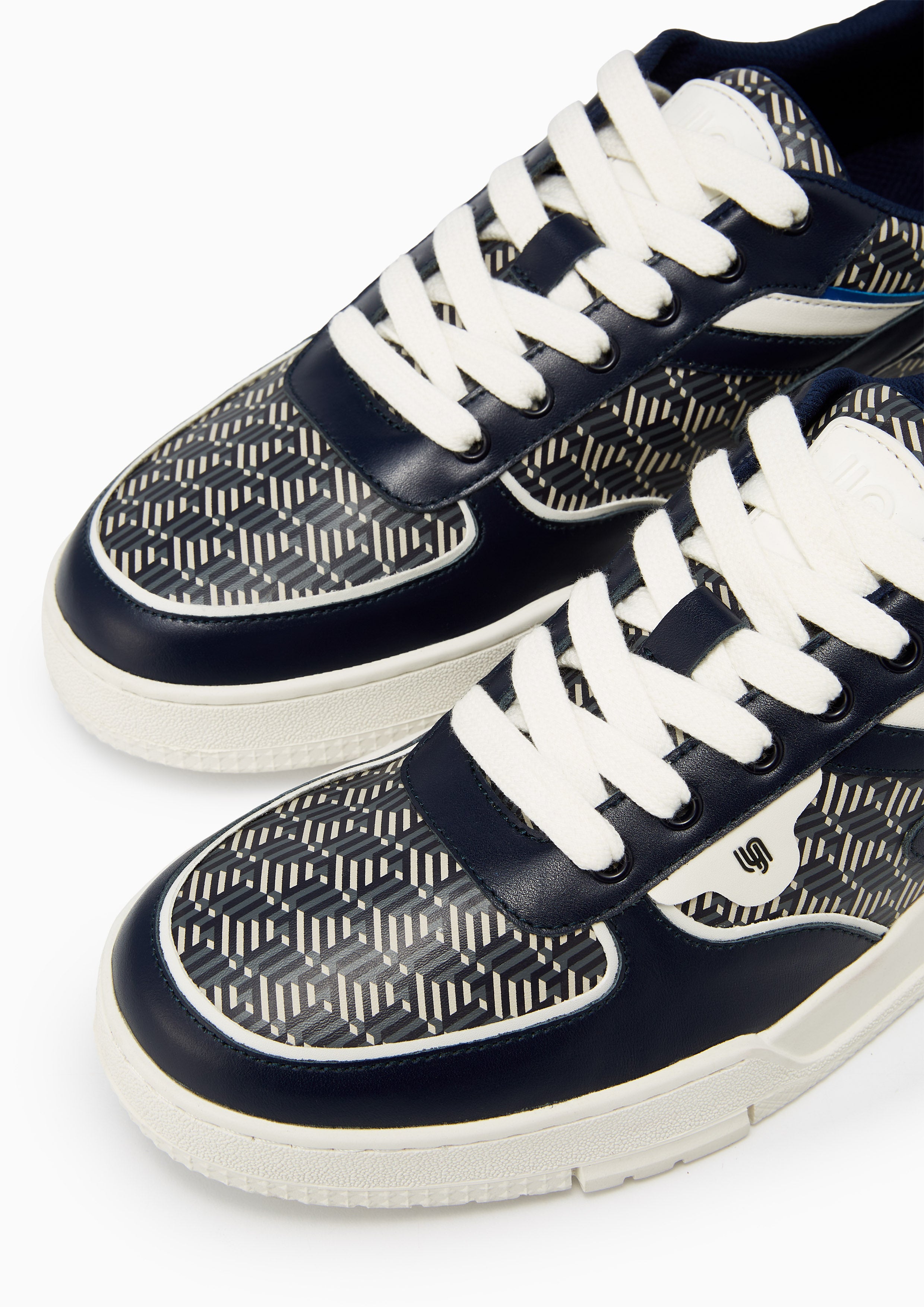 Velux Infinite Print Sneakers Blue