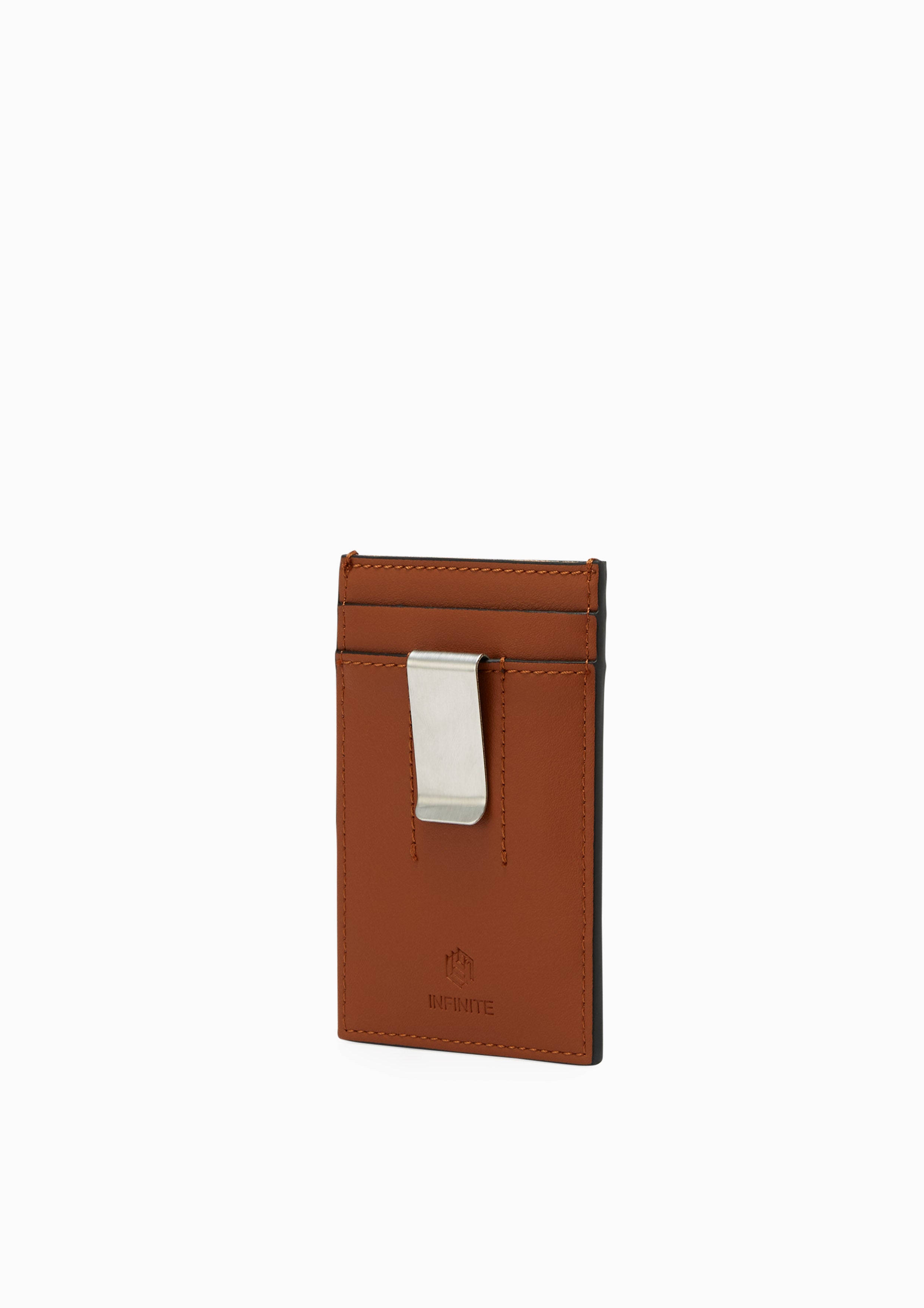 Link Card Case Brown