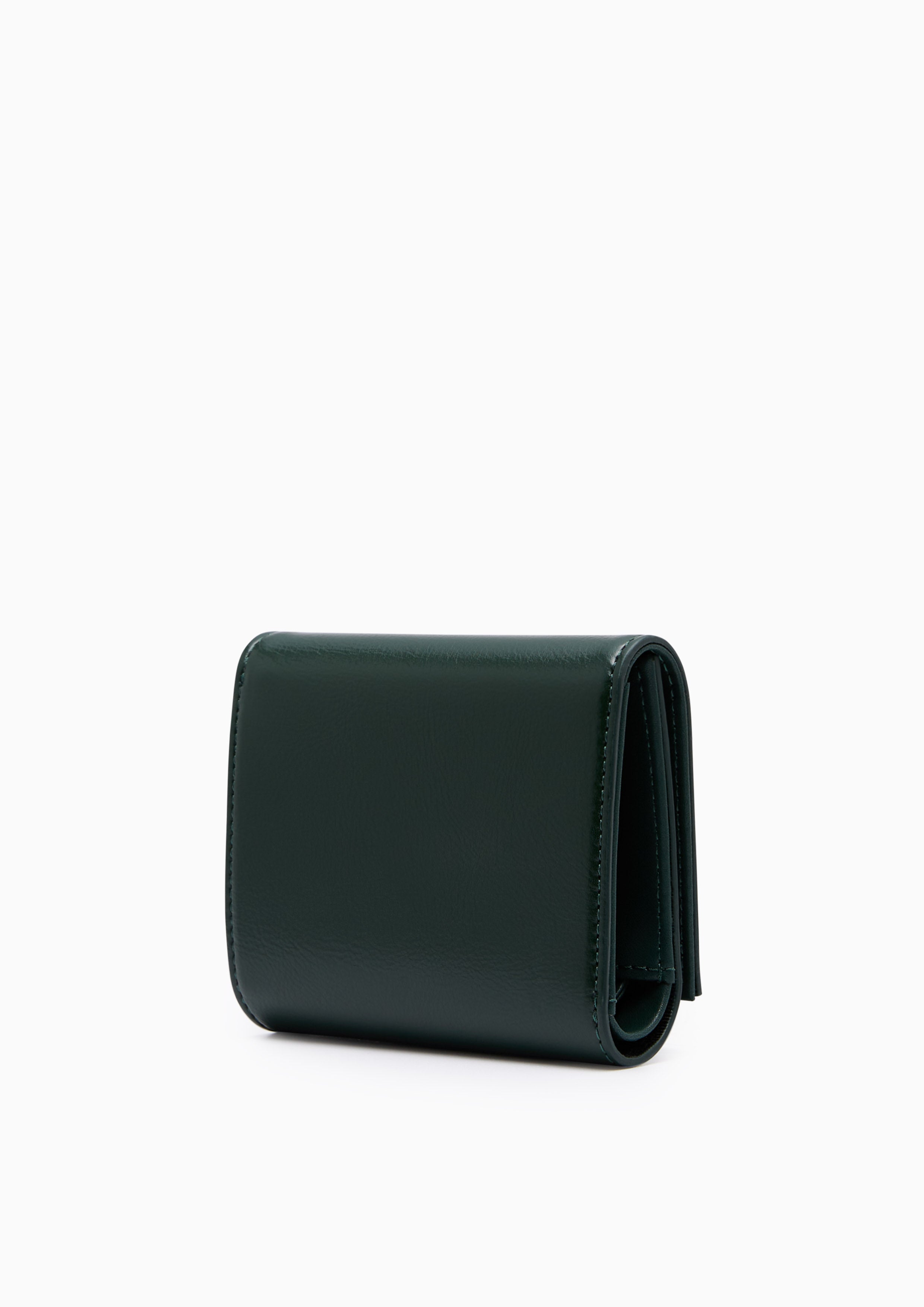 Thunder Short Flap Wallet Green