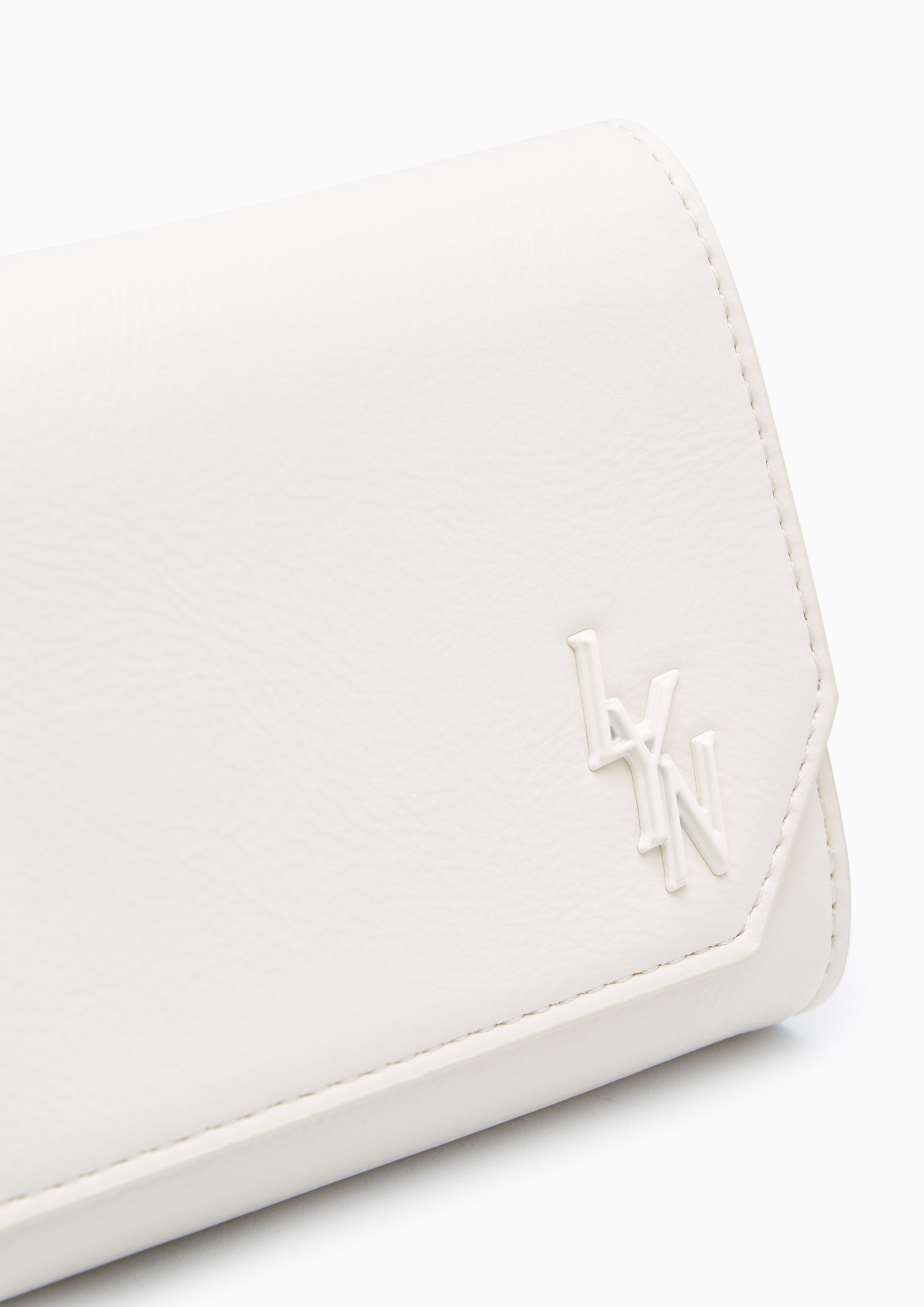 Thunder Short Flap Wallet  Ivory